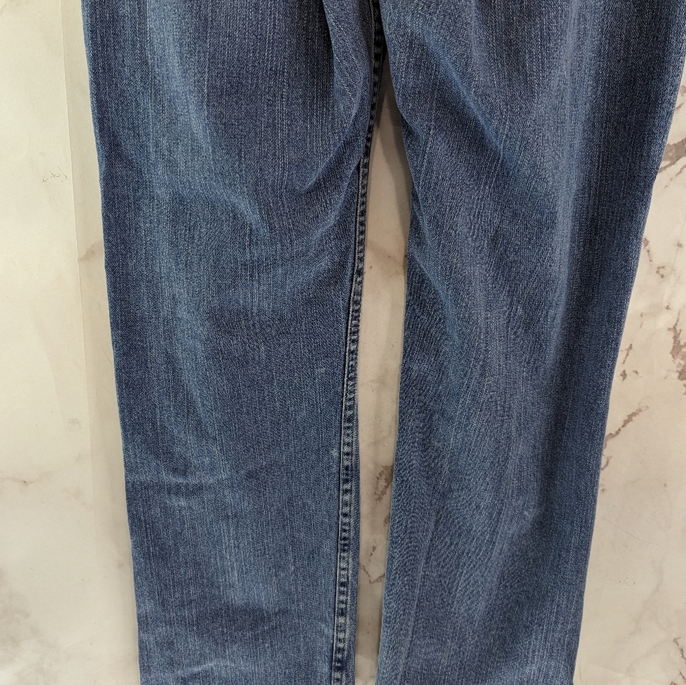 Wrangler Jeans Womens 8 X 32 20x Straight Leg Light Wash Vintage Denim - Picture 7 of 10
